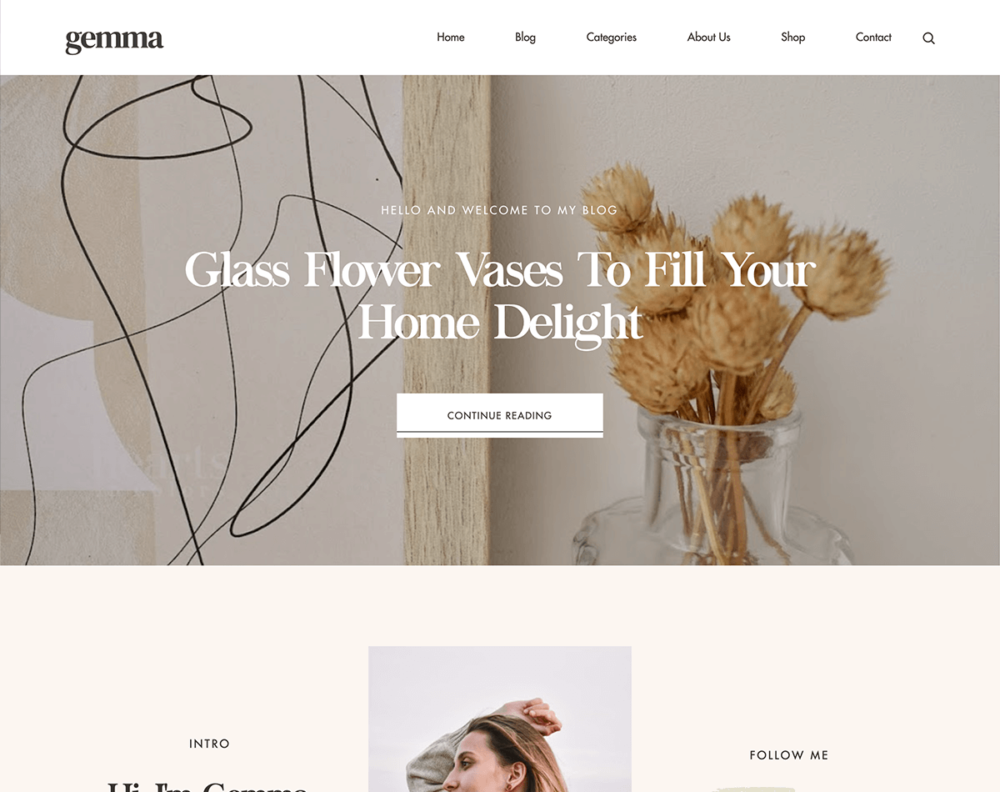 premium blogger theme