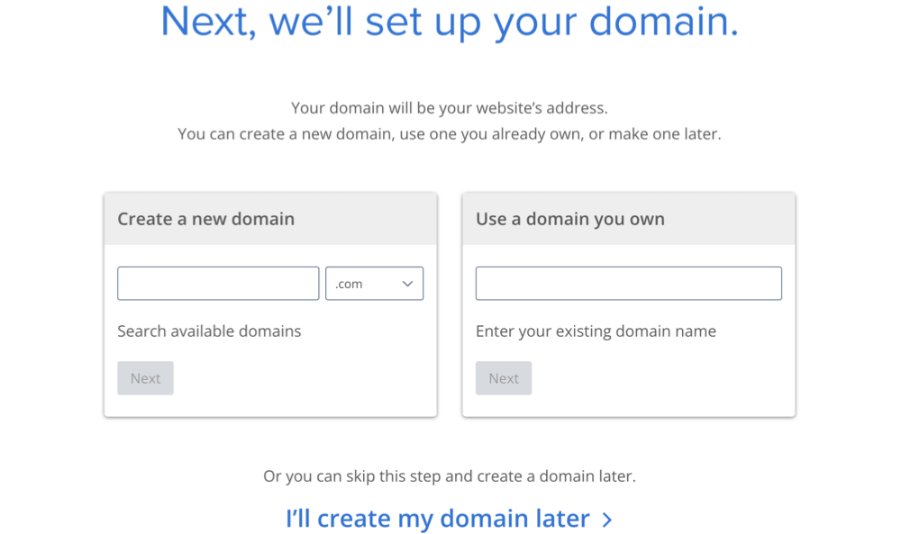 Bluehost buy domain name